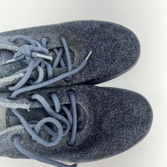 Allbirds Dark Blue Merino Wool Runners Sneakers Shoes Men's 11 - Picture 2 of 6